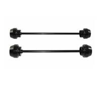 Motorbike Frame Slider Motorcycle Front Rear Fork Wheel Protector For Aprilia RS660 RS 660 2021-2025 Frame Slider Anti Crash Sliders Wheel Axle Fork Crash Pad(Black)