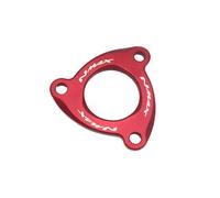 Motorbike Frame Sliders Motorcycle Rear Axle Fork Cap Nut Cover Wheel Axle Slider Screw Decoration For Y&amaha NMAX AEROX NVX 125 155 160 NMAX155 Falling Protection(RED)