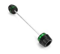 Motorbike Front Wheel Axle Fork Slider Anti-Crash Protector Falling Protection For KAWASAKI For Z650RS For Z750S For Z750 Falling Protector Slider(Green)