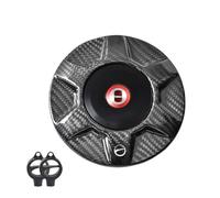 Motorbike Gas Cap Cover Motorcycle With Oil Gas Cap For DIAVEL 1260/S 2019-2023 2021 Lockable Fuel Tank Cover Guard Motorcycle Fuel Tank