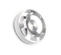 Motorbike gas cap Motorcycle Gas Fuel Cap Petrol Tank Cover Quick Release For Y-AMAHA YZFR7 2021-2024 YZFR1 2010-2024 XSR900 2022-2023 MT-09 / SP(Silver)