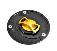 Motorbike gas cap Motorcycle Quick Open Fuel Gas Cap Tank Cover Motorbike Parts For Suzuki GSXR600 1997-2003 GSXR1000 2001-2002 GSXR750 1996-2003 2002 2001(Yellow)