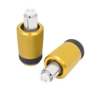 Motorbike Grip End Plug Caps Motorcycle CNC Handle Bar Grips Ends Cap Plug Suitable For Z1000 Z1000SX 7/8''22MM(Gold)