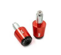 Motorbike Grip End Plug Caps Suitable For CBR1000RR Motorcycle CNC 7/8"22MM Grips Handle Bar Cap End Plugs(Orange)