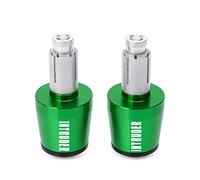 Motorbike Grip For Suzuki VL1500 INTRUDER 1400 1500 VS VL 700 750 800 1400 7/8" 22mm Motorcycle Handlebar Grips End Handle Bar Cap End Plug Handlebar Grip(Green -Black)
