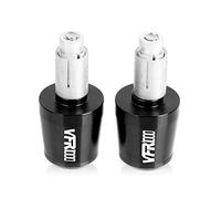 Motorbike Grip Motorcycle Handle Bar Ends For VFR1000 VTR 1000 Firestorm 1997-2005 1998 Handlebar Grips Caps Gear Balanced Plugs Slider Handlebar Grip(Black-black)