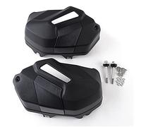 Motorbike Guard Protector For BMW R1250GS /ADV Adventure R1250R R1250RT R1250RS 2019 2020 2021 Engine Guard Cylinder Protection Head Cover Protector(Black- Silver)