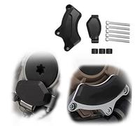 Motorbike Guard Protector For BMW S 1000 RR S1000RR K67 2019 2020 2021 Engine Case Stator Alternator/Pulse Timing Cover Guard Pad Slider Protector(Black- Silver)