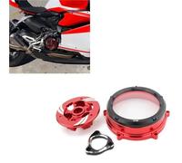 Motorbike Guard Protector Motorcycle Engine Protect Cover Body Frames Clutch Pulse Protection For DUCATI For Panigale 998 V4 R 2019(Red Black)
