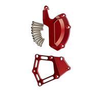 Motorbike Guard Protector Motorcycle Engine Stator Case Guard Cover Slider Protector For BMW K42 K46 2009 2010 2011 2012 2013 2014 2015 2016 2017(Black- Silver)