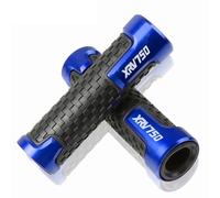Motorbike Hand For XRV750 L-Y AFRICA TWIN 1990-2003 1991 1992 1993 2PCS 7/8 "22mm Universal Motorcycle Handle Handlebar Bar Grip(Blue)