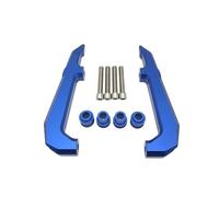 Motorbike Hand Grab Bar For GROM MSX125 Msx125 MSX 125 2021 2022 2023 Motorcycle Rear Passenger Handle Grab Bar Rail Armrest Tail Handrail(BLUE)