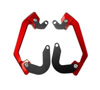 Motorbike Hand Grab Bar Motorcycle Passenger Rear Seat Hand Rail Grab Bar Hand Rail Handlebar For CB650R CBR650R CBR650 2019 2020(Red)