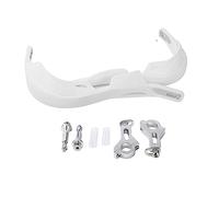 Motorbike Hand Guards For Dirt Bike Motorcycle Hand Protector Cuffs Covers Cross Guards Handguards Accessories Handguard Protector(White-2)