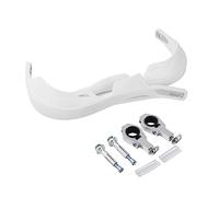 Motorbike Hand Guards For Dirt Bike Motorcycle Hand Protector Cuffs Covers Cross Guards Handguards Accessories Handguard Protector(White-1)