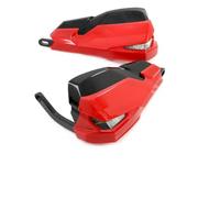 Motorbike Hand Guards For NC700X NC750X 2012-2019 For LED Motorcycle Handle Wind Shield Handguards Include Signal Lights And Daytime Running Lamp(Red)