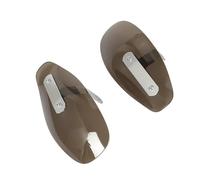 Motorbike Hand Guards Motorcycle ABS Plastic Hand Guard Cold Wind Deflector Shield Protector Falling Protection(GRAY)