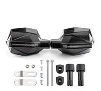 Motorbike Hand Guards Motorcycle LED Hand Guard Handguard With LED Light Shield Windproof Universal Motorcycles Handguard(Black)