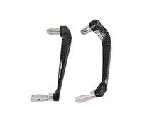 Motorbike Handguard Grip Protection Motorcycle Handguards Hand Guard Motorcycle Modified Parts S For 7/8 Inch Handlebar Universal Motorbike Brake Clutch Guard(A silver)