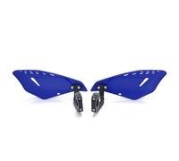Motorbike Handguard Grip Protection Universal Motorcycle ABS Hand Guards ATV Bike Handguards 22mm 7/8" Motocross Handlebar Guard Protector Left/Right Handguard(Blue)