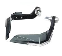 Motorbike Handguards 7/8" 22mm Handlebar Universal Motorcycle Handguard Shield Protector Windshield Modification Brake Clutch Protector(Silver)