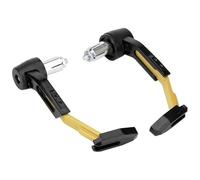 Motorbike Handguards Adjustable Length Universal 7/8" Handlebar Protecter Brake Lever Guard For Motorcycle Scooter ATV Guard(Golden)
