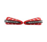 Motorbike Handguards Dirt Bike Handguards Fit For BMW Fit For Harley Motorcycle Hand Guards 7/8" Universal Handlebar Protector Covers(Red)