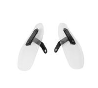 Motorbike Handguards Dirt Bike Handguards Fit For Harley Universal Motorcycle Hand Guard Cold Wind Deflector Shield Hand Protector Shield(Clear and black part)
