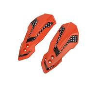 Motorbike Handguards Dirt Bike Handguards For 125 150 200 250 300 ATV Dirt Bike Motocross Motorcycle Universal Handbar Handguard Protector 7/8'' 22mm(Orange)