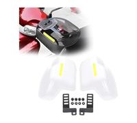 Motorbike Handguards For CBR300 R F FA CBR500 R F X CBR 929 600 954 RR Hand Guard Protector Windshield Universal Motorcycle Handguard Shield Motorcycle Handguard(White)