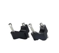 Motorbike Handle Bar Risers For Multistrada V4 S Rally Pikes Peak 2021- Drag Handle Bar Clamp Extend Adapter Handlebar Riser High Strength Aluminum(Black)