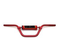 Motorbike Handle Bars 4 Color 22mm Handlebar 7/8" Handle Bar Motorcycle Motocross Moto For Dirt Pit Bike Motor ATV Aluminum Alloy Balance Handlebar Cross Bar(Red)