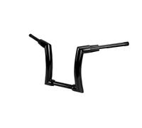 Motorbike Handle Bars Fit For FLHT FLHR Dyna Softail Breakout Fat Boy Drag Fat Bars Motorcycle Handlebar 12" 14" 16" Rise Handle Bar Balance Handlebar Cross Bar(12 inch handlebar)