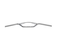 Motorbike Handle Bars Motorcycle Handlebar Fit For Racer Chopper Bobber XL883 XL1200 Z1000 Steering Wheel 22mm 25mm Bike Scooter Handle Bars(25mm silver)