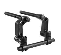 Motorbike Handle Bars Motorcycle Handlebar Motorcycle Steering Handlebar 7/8" 22mm Adjustable Wheel Handle Bar For 125cc Dirt Bike Pit Motocross Scooter