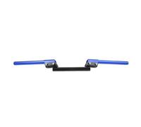 Motorbike Handle Bars Motorcycle Handlebar Universal Motorcycle Handlebar Tape Reinforcement Adjustable Cross Bar Balance For Scooters Mopeds Dirt Bike Motocross Refit(Blue)