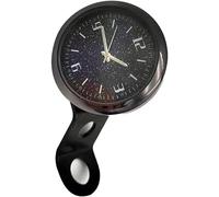 Motorbike Handlebar Clock Metal ABS Casing Waterproof Shockproof Quartz Movement Easy to Install on Bracket Compatible with All Motorcycle Types Precision Engineered, Heavy Duty Construction, Relia...
