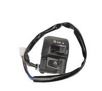 Motorbike Handlebar Control Button Mount Handlebar Start Up Switch Right Handle Headlight Control For Ya&ma&ha For YBR125 XTZ125 125cc(Black B)
