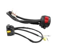 Motorbike Handlebar Control Button Mount Motorcycle Handlebar Switch Assembly For Suzuki For GN250 Handle Left And Right(Left and right)