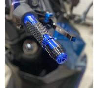 Motorbike Handlebar End Weights For H┐AYABUSA GSXR1300 GSXR1300R Motorcycle Accessories Universal 7/8''22MM Handlebar Grips Handle Bar Grip End Cap Plug(Blue,B)