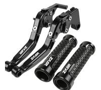 Motorbike Handlebar End Weights for K┐AWASAKI ZX6R ZX-6R 2007-2016 2008 2009 2010 2011 2012 2013 ZX 6R Motorcycle Brake Clutch Levers Handlebar Hand Grips Ends(J)