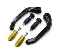 Motorbike Handlebar End Weights for S┐uzuki GSX 1250F 1250SA 1250ABS Handguard 22mm Universal Modified Accessories Motorcycle Lever End Hand Protector Bow(Gold)