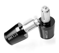 Motorbike Handlebar End Weights For ST1300 ST 1300 ST1300A ST1300 A 7/8'' 22mm Motorcycle Handlebar handle Bar Grips Ends(Black)