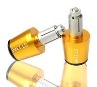 Motorbike Handlebar End Weights For ST1300 ST 1300 ST1300A ST1300 A 7/8'' 22mm Motorcycle Handlebar handle Bar Grips Ends(Gold)