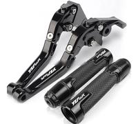 Motorbike Handlebar End Weights for Y┐AMAHA YZF 600 R Thundercat 1994-2008 Motorcycle YZF600R 1995 1996 1997 1998 1999 00 Brake Clutch Lever Grips Handlebar Ends(V)