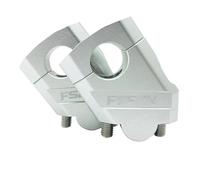 Motorbike Handlebar Handbar Riser Motorcycle 22mm 7/8" Handle Bar Mount Risers For Suzuki For V-Strom 250 V-STROM 650 DL650 V-Strom 1000 DL1000 VStrom DL250 Handle Bar Risers(Silver)