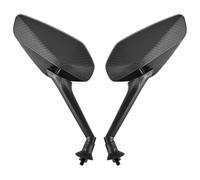Motorbike Handlebar Mirror 2Pcs/Pair 8mm Motorcycle Scooter Rearview Mirrors Rear Side Convex Bar Mirrors Motorcycle Rear(XY-8mm)