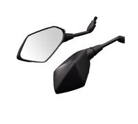Motorbike Handlebar Mirror 2Pcs/Pair Motorcycle Mirror Carbon Fiber White Glass Rearview Mirrors For CAPANORD 1200 For Rally For CAPONORD ETV1000 For MODEL