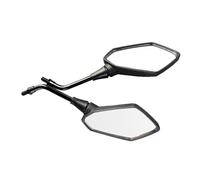 Motorbike Handlebar Mirror 2Pcs/Pair Universial 8mm 10mm Motorcycle Mirror Scooter Rearview Mirrors Rear Side Convex Mirror Motorbike Accessories
