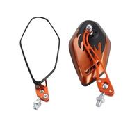 Motorbike Handlebar Mirror 2Pcs/Set 8/10mm Aluminum Alloy Motorbike Scooter Motorcycle Accessories Handlebar Mount Rear View Mirrors